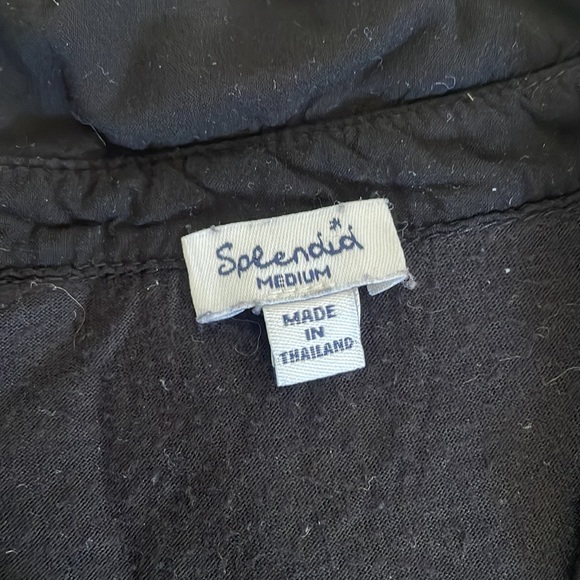 Black Splendid Tunic Top - Picture 2 of 2